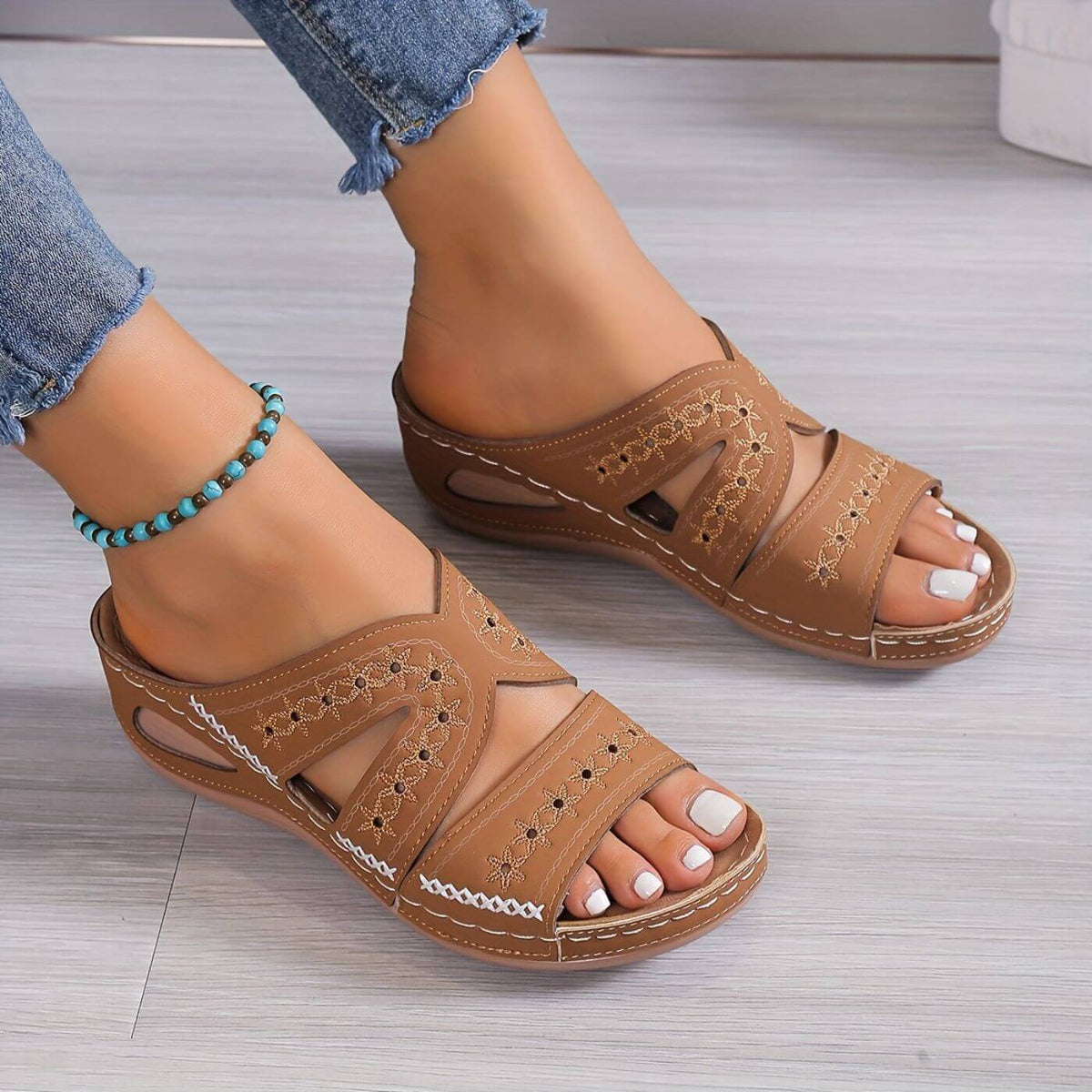 Sierra – Orthopaedic Wedge Sandals