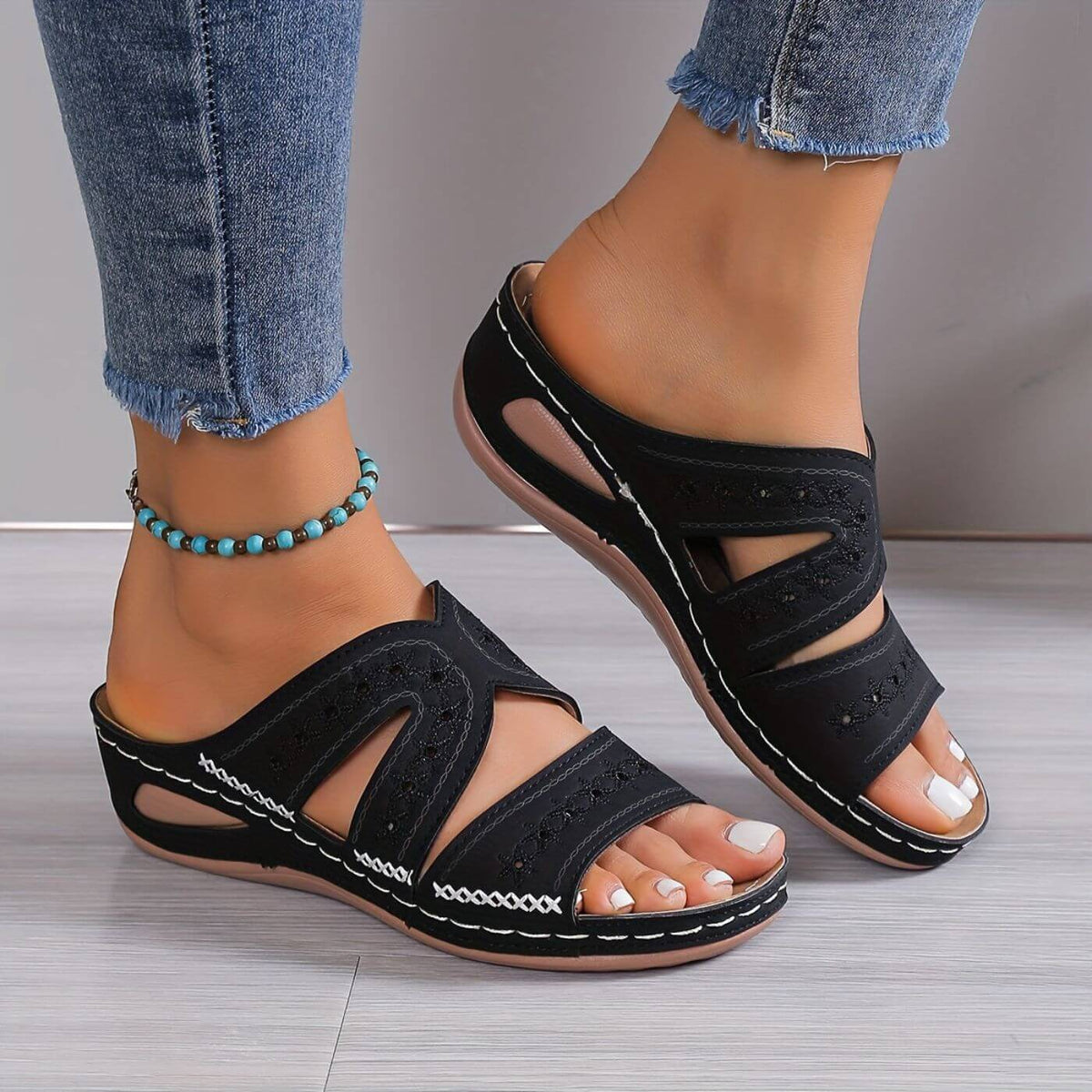 Sierra – Orthopaedic Wedge Sandals