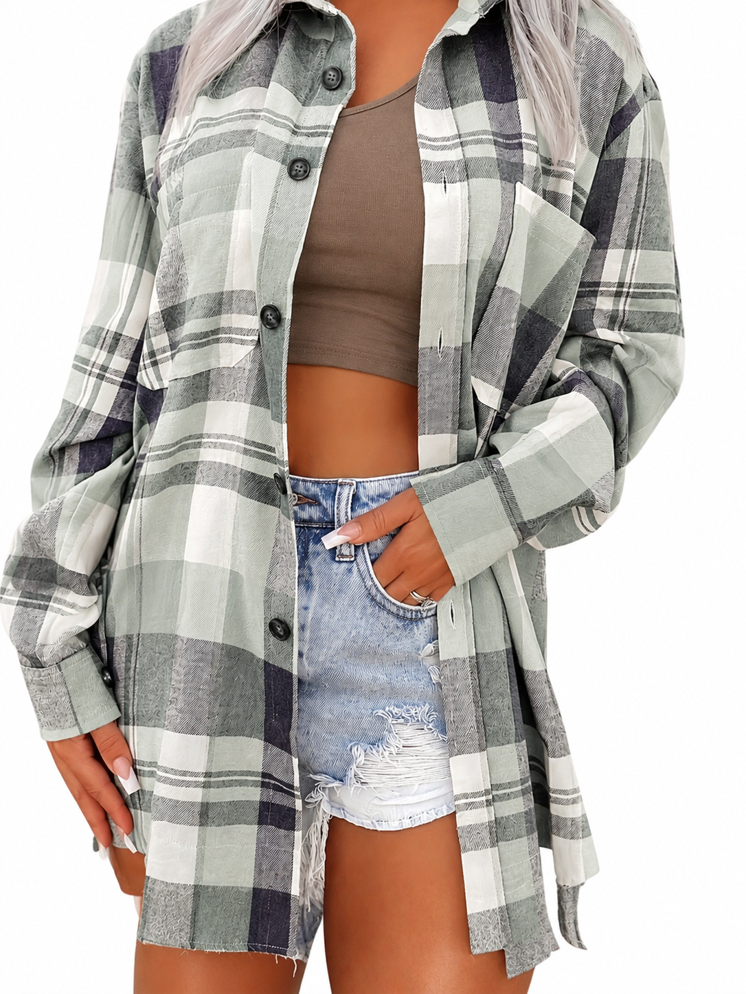 HARPER & BLOOM| WOMEN'S LONG-SLEEVED SUMMER SHIRT