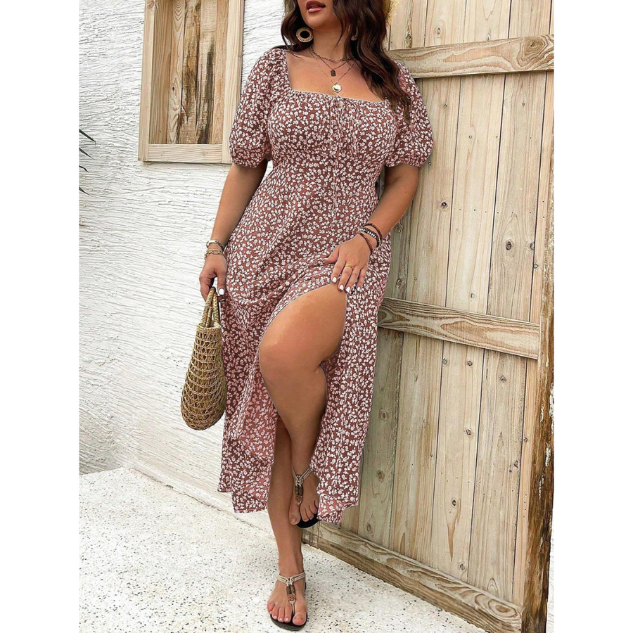 AVENNA™ – Comfy Elegant Summer Slit Dress